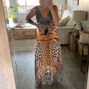 Vintage Maxi Dress or Swimsuit Cover up